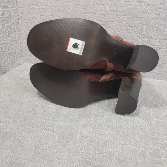 UGG Australia Dandridge Brown Mahogany Ankle Boots Women's Size US 5, 12 NEW - Picture 9 of 11